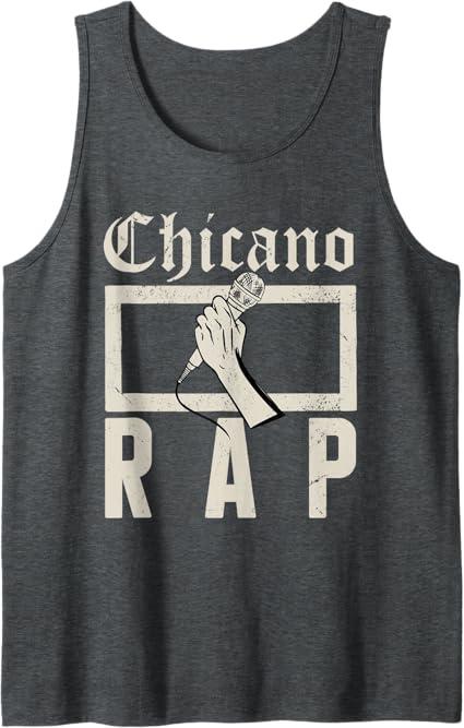 Chicano Rap Vintage Mexican Hip Hop Culture Men Tank Top | Retro Streetwear