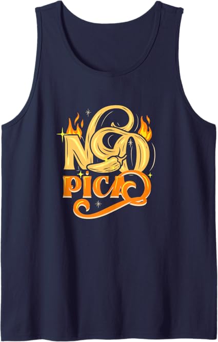 No Pica Men Tank Top – Mexican, Latin & Chicano Slang Apparel
