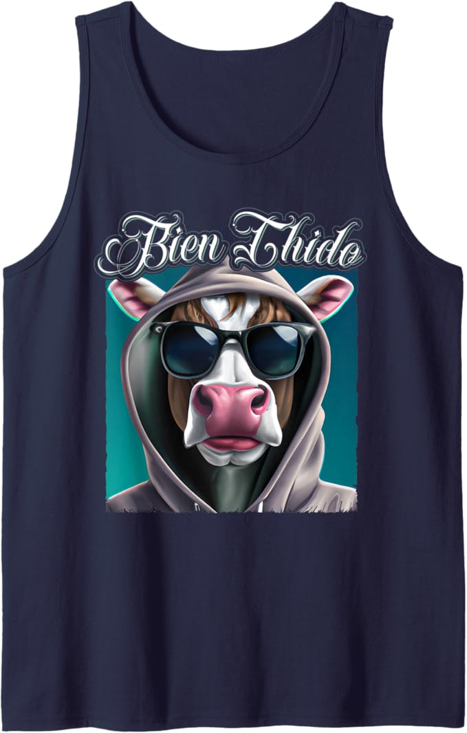 Bien Chido Men Tank Top - Funny Latino Mexican Slang Chicano Quote