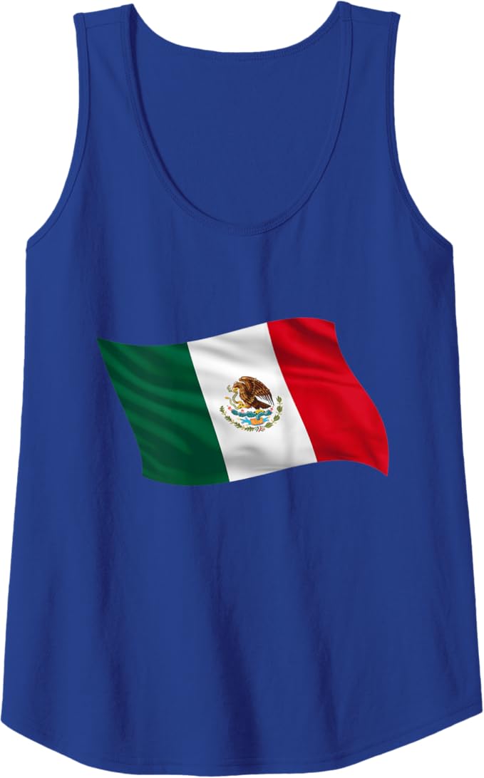 Mexico Flag Women Tank Top – Bandera Mexicana Camiseta