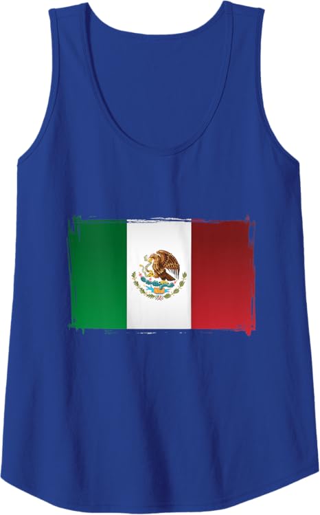Mexico Flag Women Tank Top - Bandera de México Apparel