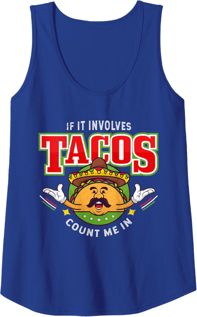 Funny Chicano Taco Women Tank Top