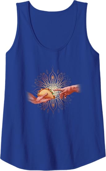 Funny Taco Creation Mexican Chicano Art Women Tank Top – Unique & Stylish Tees