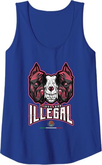 Chicano Women Tank Top with Creepy Mexican Dog Skull Design – Bold & Unique