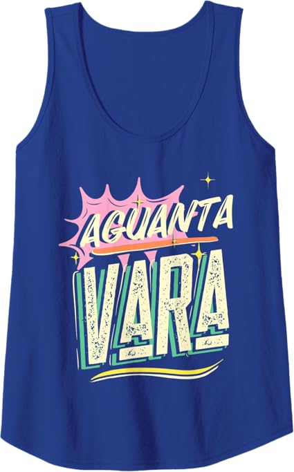 Aguanta Vara Tank Top for Mexican, Latino, and Chicano Men & Women