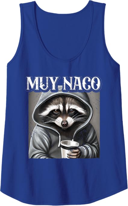 Vintage Mexican Slang 'Muy Naco' Chicano Latino Quote Women Tank Top