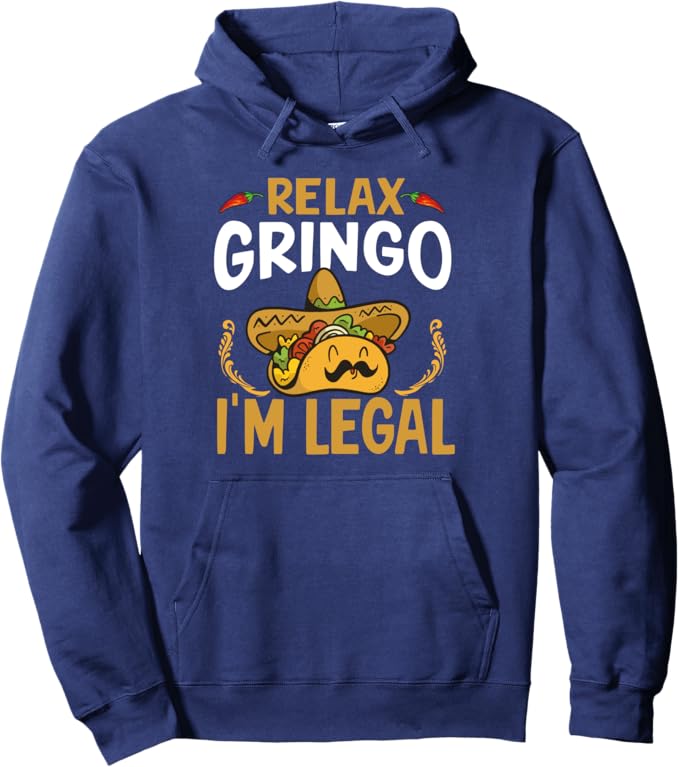 Mexican Cinco De Mayo Party Pullover Hoodie - Taco Design