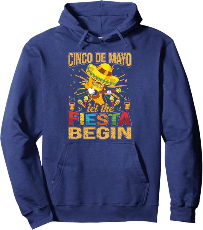 Mexican Cinco De Mayo Party Pullover Hoodie - Celebrate in Style