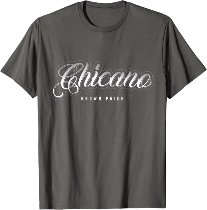 Chicano Brown Pride Men T-Shirt - Mexican Hombre Retro Design