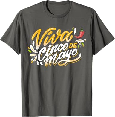 Viva Cinco De Mayo Men T-Shirt | Mexican Cinco De Mayo Party Shirt