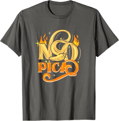 Authentic No Pica Mexican Latin Slang Chicano Men T-Shirt
