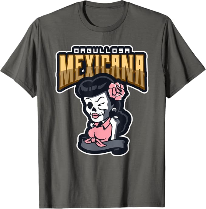 Orgullosa Mexicana Vintage Rockabilly Lowrider Men T-Shirt – Mexican Style Apparel