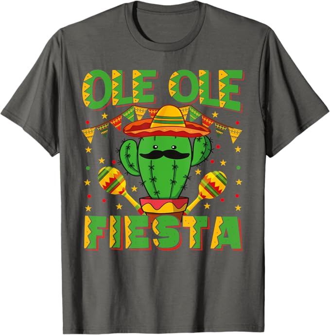 Cinco de Mayo Mexican Fiesta Men T-Shirt - Ole Ole Party Shirt