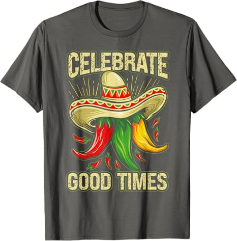 Cinco de Mayo Mexican Party T-Shirt for Men & Women