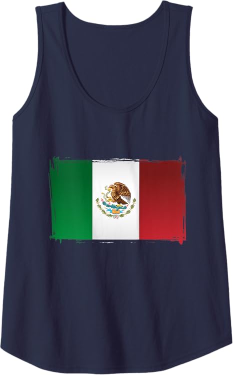 Mexico Flag Women Tank Top - Bandera de México Apparel