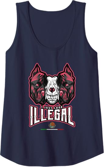 Chicano Women Tank Top with Creepy Mexican Dog Skull Design – Bold & Unique