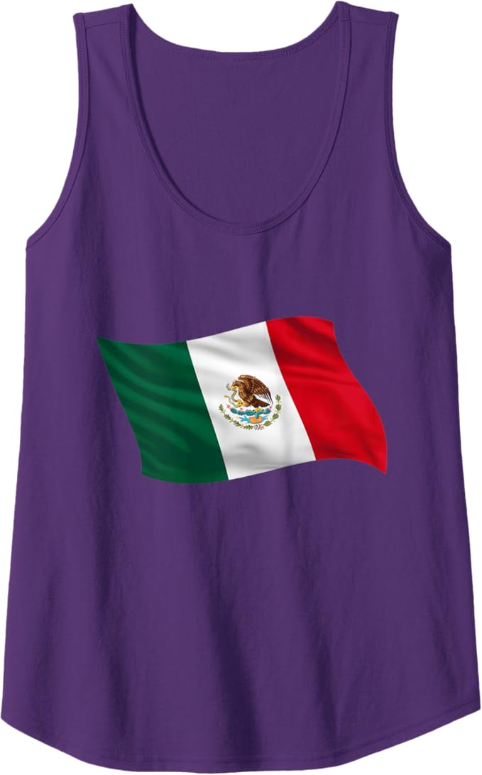 Mexico Flag Women Tank Top – Bandera Mexicana Camiseta