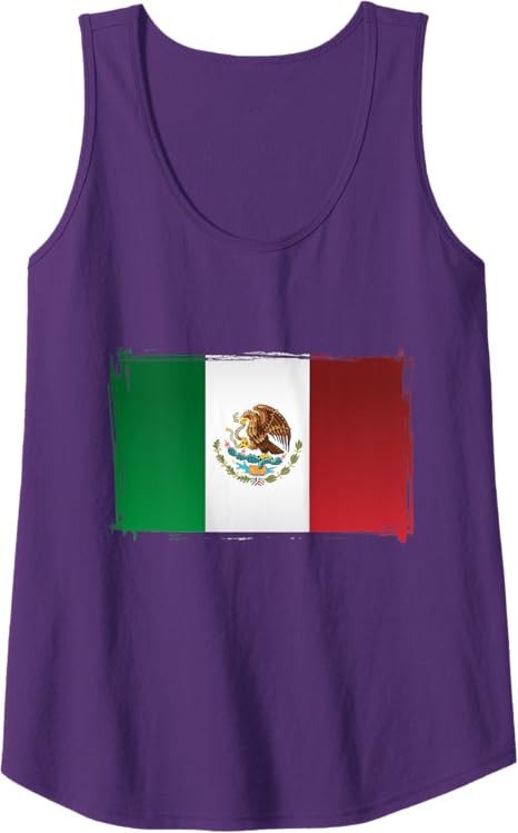 Mexico Flag Women Tank Top - Bandera de México Apparel