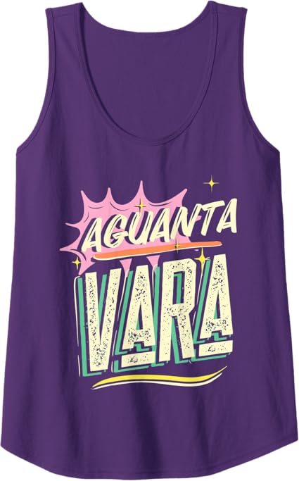 Aguanta Vara Tank Top for Mexican, Latino, and Chicano Men & Women