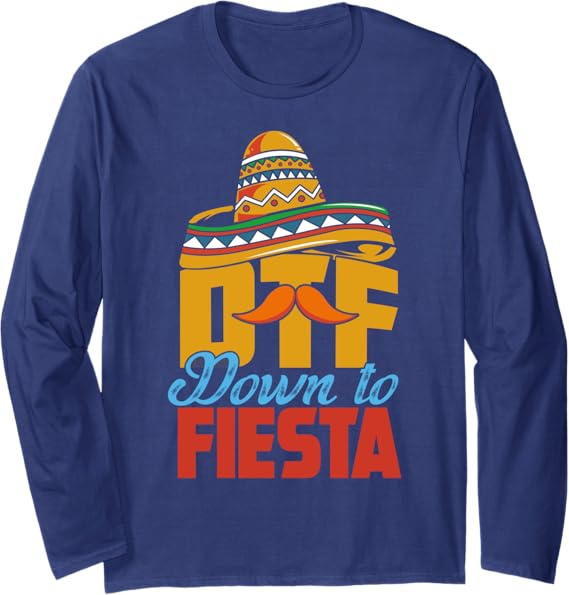 Cinco de Mayo Fiesta Long Sleeve T-Shirt for Men & Women – Mexican Party Apparel