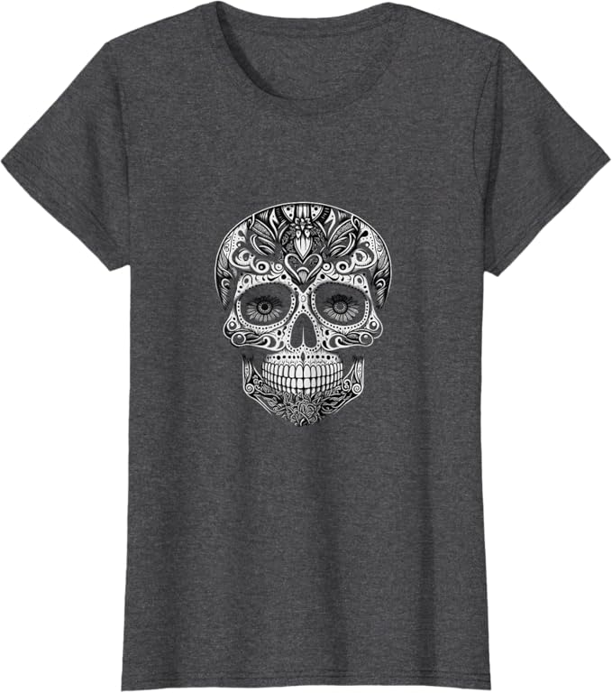 Dia de los Muertos Skull Calaveras Women T-Shirt - Day of the Dead Mexico Shirt