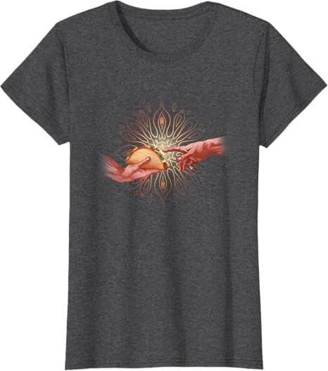 Funny Mexican Chicano Art Taco Creation Women T-Shirt