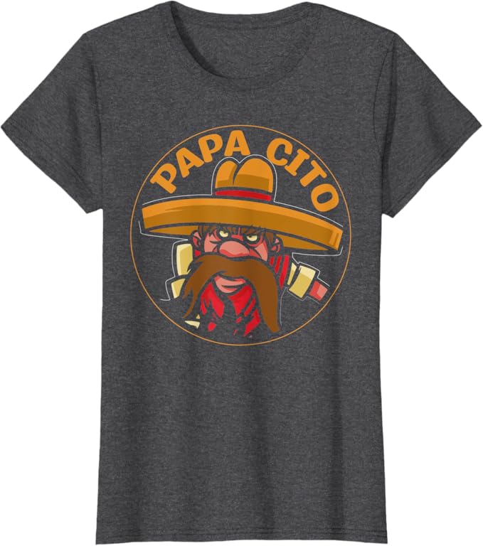 Cinco De Mayo Party Papa Cito Women T-Shirt – Mexican Themed Shirt for Celebrations