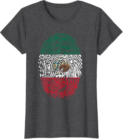 Vintage Mexico DNA Flag Women T-Shirt - Mexican Pride Shirt