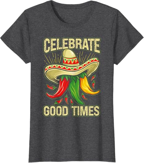 Cinco de Mayo Mexican Party T-Shirt for Men & Women