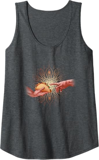 Funny Taco Creation Mexican Chicano Art Women Tank Top – Unique & Stylish Tees
