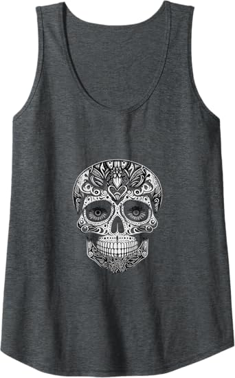 Dia de los Muertos Skull Calaveras Women Tank Top - Day of the Dead Mexico Shirt