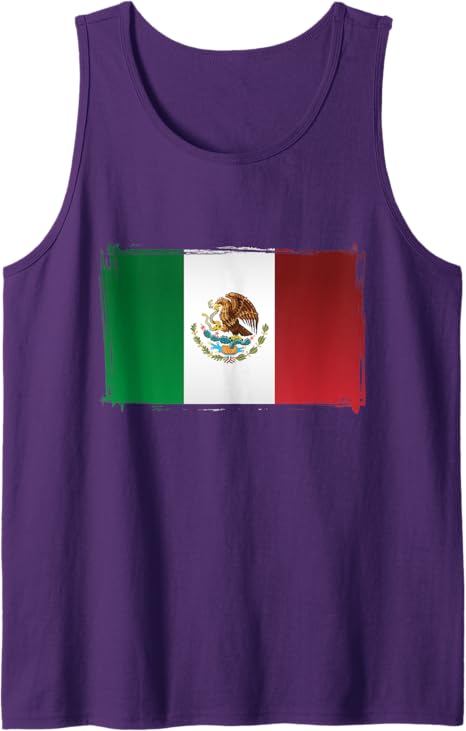 Mexico Flag Men Tank Top - Bandera de México Apparel