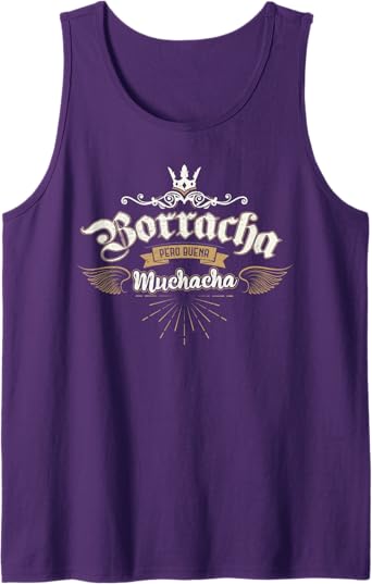 Para Las Mexicanas Borracha Pero Buena Muchacha Men Tank Top – Mexican Pride Shirt