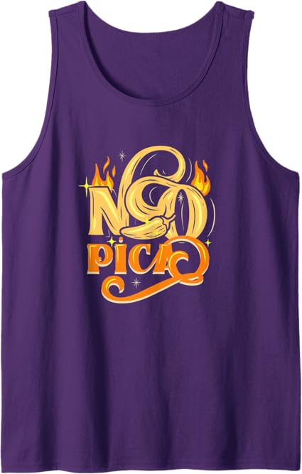 No Pica Men Tank Top – Mexican, Latin & Chicano Slang Apparel