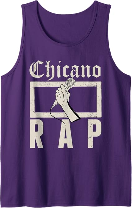 Chicano Rap Vintage Mexican Hip Hop Culture Men Tank Top | Retro Streetwear
