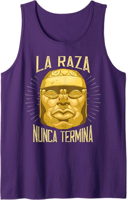 La Raza Nunca Termina Chicano Pride Men Tank Top – Mexican Culture Apparel