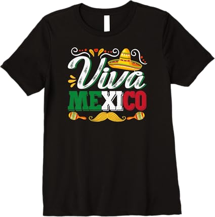 Viva Mexico Cinco de Mayo Party Premium Women T-Shirt - Mexican Celebration Apparel