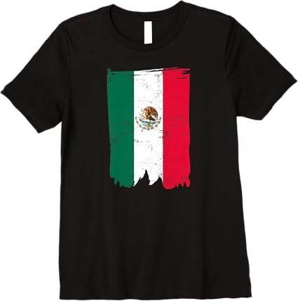 Premium Mexican Flag T-Shirt | Bandera Mexicana Shirt for Men & Women