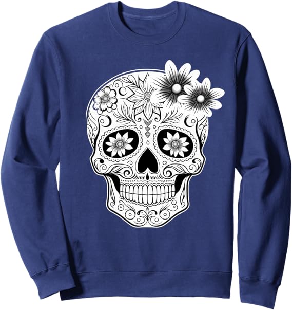 Dia De Los Muertos Mexican Skull Calaveras Sweatshirt – Festival of the Dead Apparel