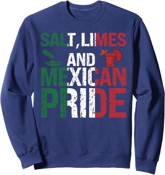 Cinco de Mayo Mexico Flag Pride Sweatshirt – Mexican Party Apparel