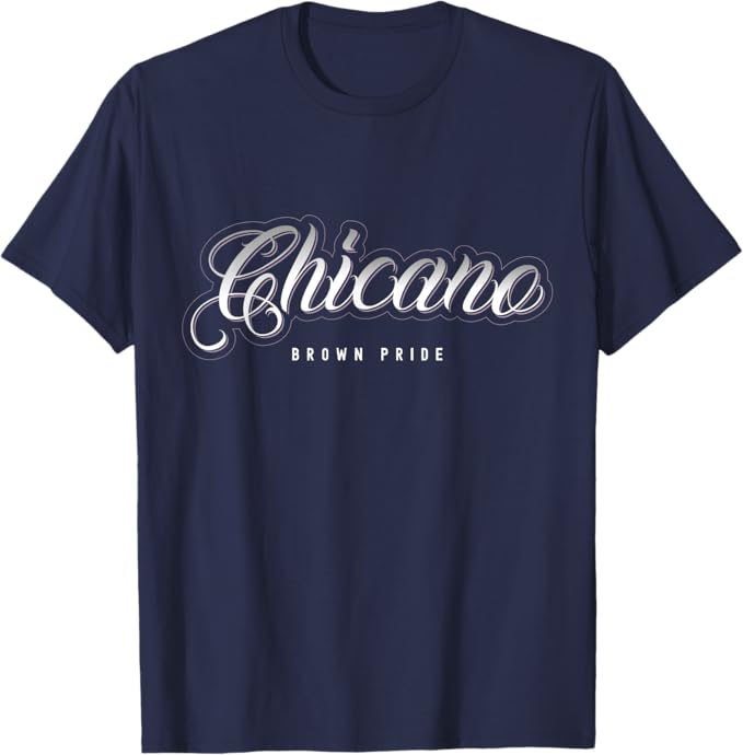 Chicano Brown Pride Men T-Shirt - Mexican Hombre Retro Design