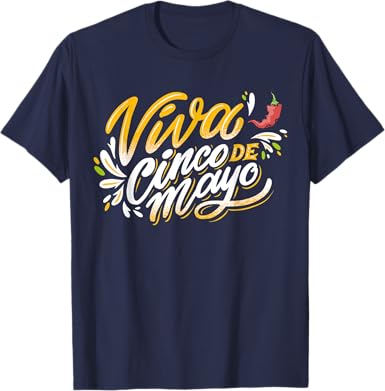 Viva Cinco De Mayo Men T-Shirt | Mexican Cinco De Mayo Party Shirt