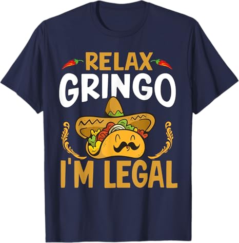 Cinco de Mayo Taco  Men T-Shirt for Mexican Party Celebration