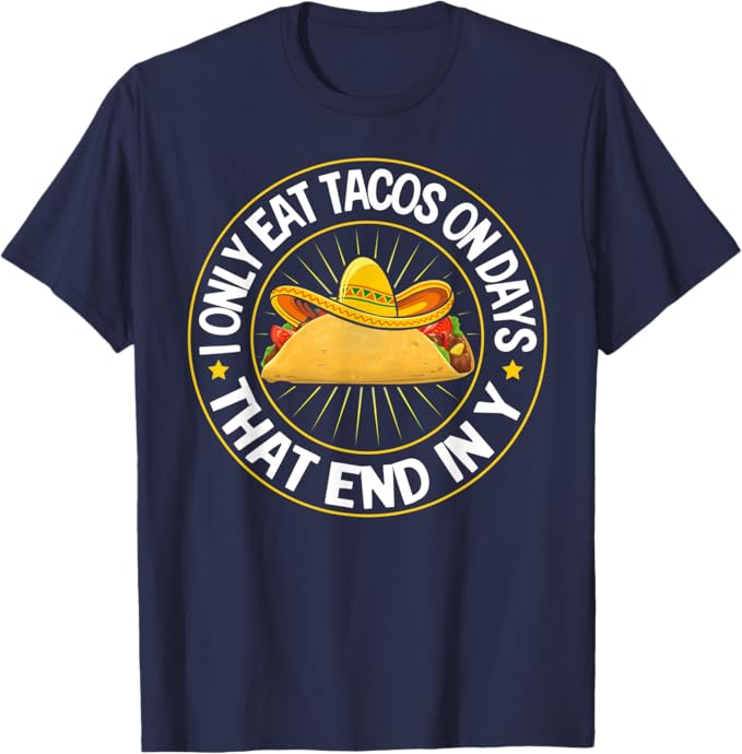 Cinco de Mayo Mexican Party Tacos Men T-Shirt - Perfect for Celebrations