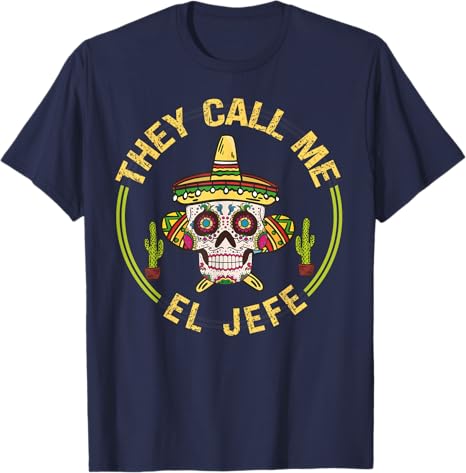 Cinco de Mayo Mexican Party Men T-Shirt with Sombrero Skull Design