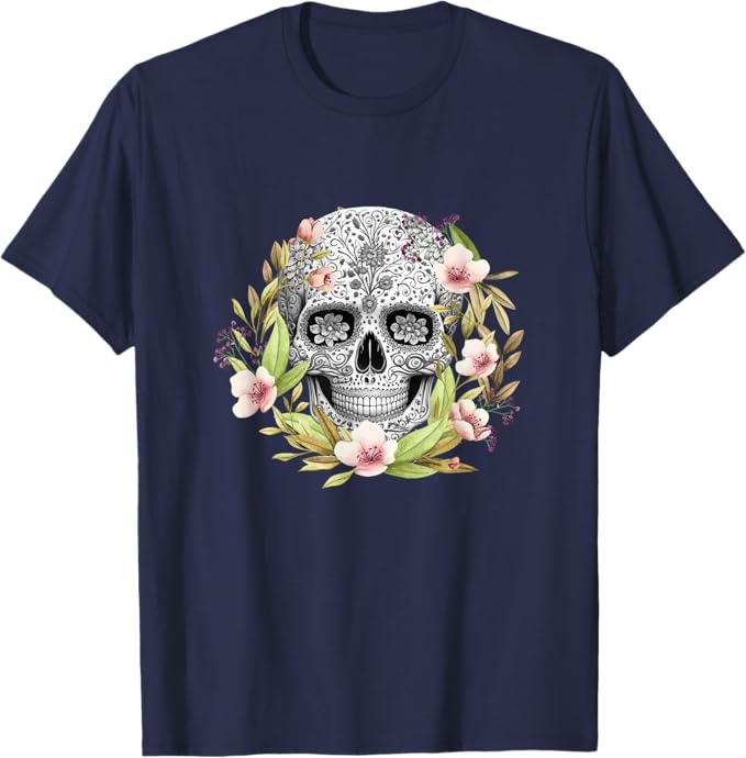 Calaveras Día de los Muertos Women T-Shirt para Hombres y Mujeres - Diseño Mexicano