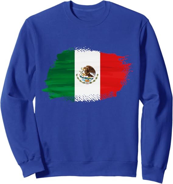 Mexico Flag Sweatshirt - Mexican Bandera Hoodie for Men & Women