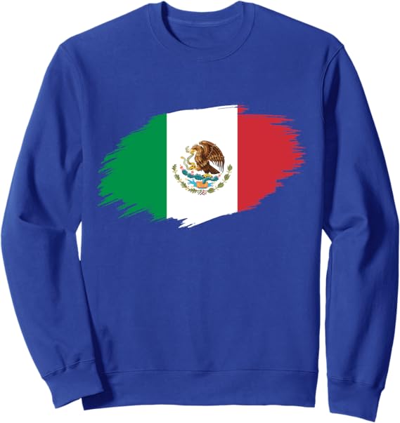 Mexico Flag Sweatshirt - Camiseta Bandera Mexicana Hoodie