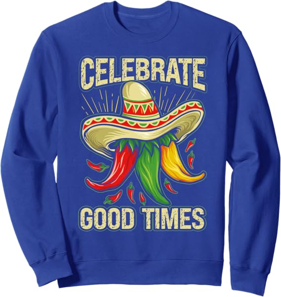 Cinco de Mayo Mexican Party Sweatshirt – Festive and Comfortable