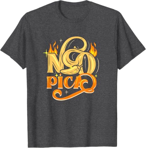 Authentic No Pica Mexican Latin Slang Chicano Men T-Shirt